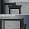 Luxrite Dusk to Dawn Outdoor LED Wall Lantern Bubble Glass 3CCT 3000K-5000K IP54 12W Black Aluminum, 2PK LR40306-2PK - alternate 4
